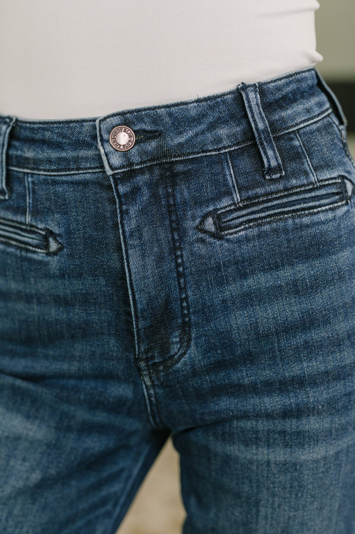 Judy Blue High Waist Bootcut Jean with Welt Pockets