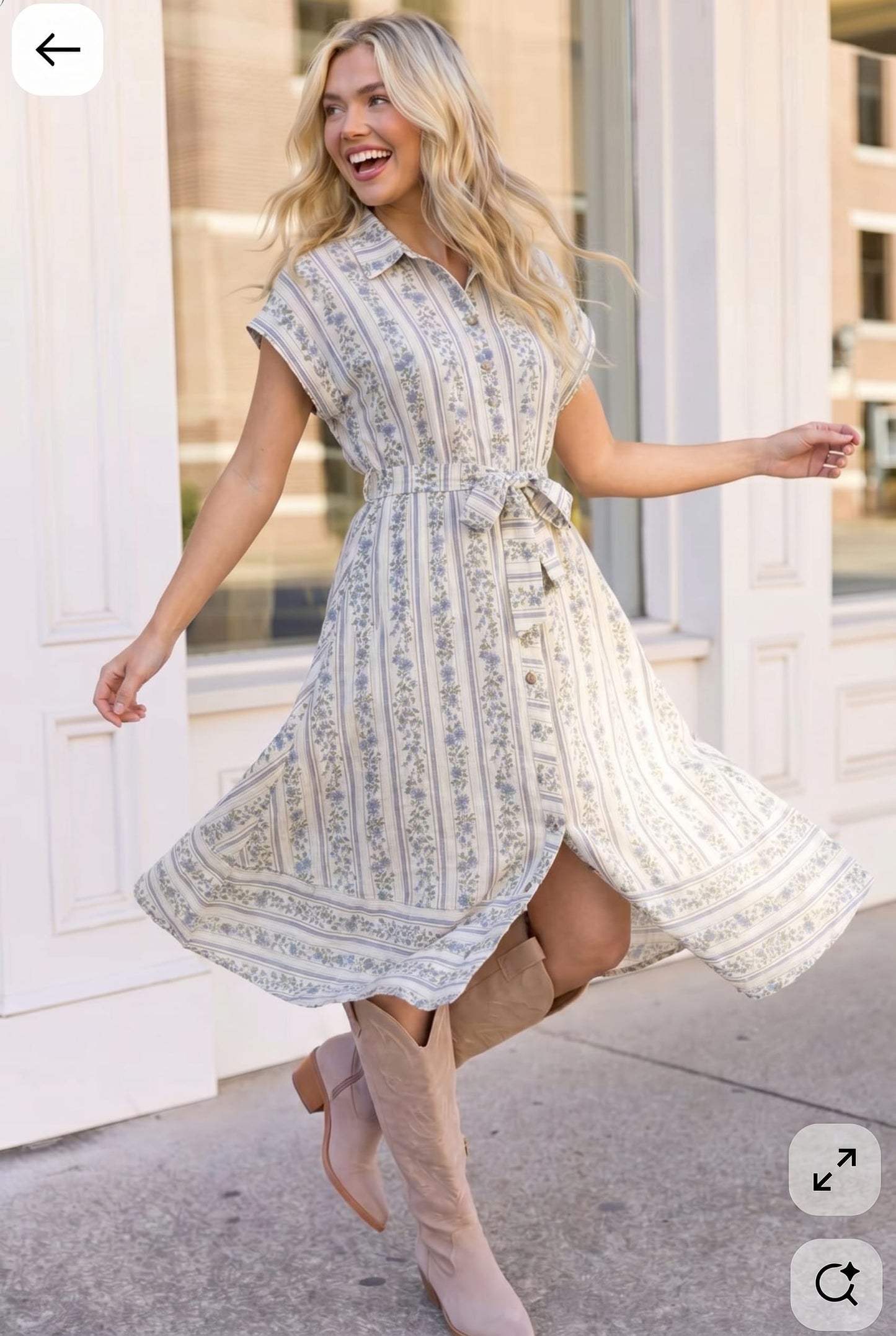 Tailored for Fun Midi Dress