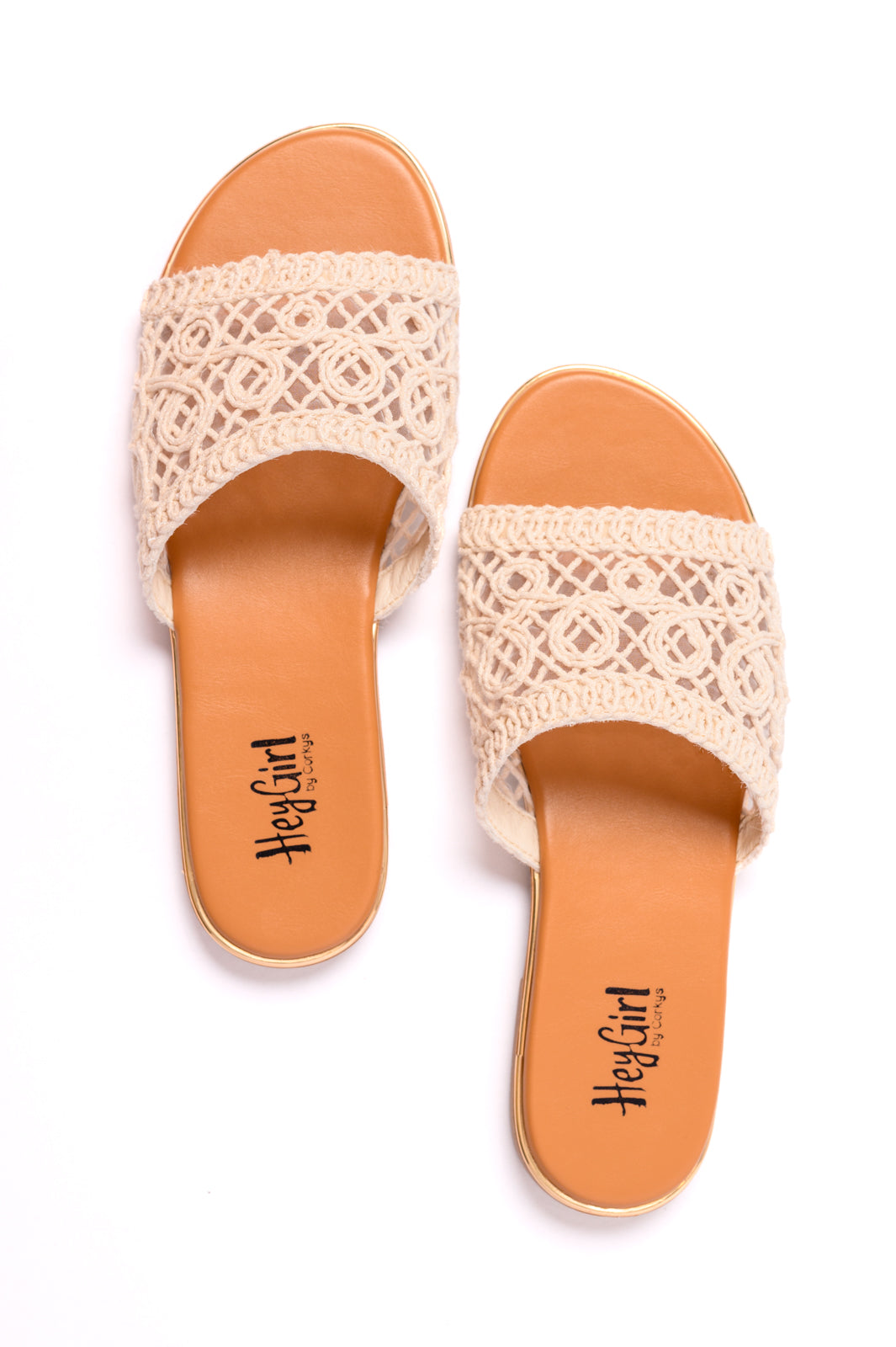 Corky’s Hey Beach Sandals in Natural