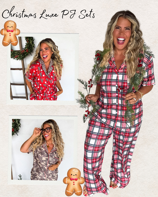 Pre Order: Christmas Luxe PJ Set