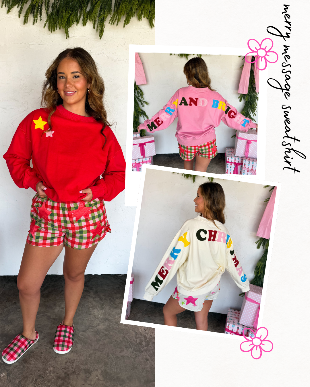 PRE ORDER: Merry Message Sweatshirt