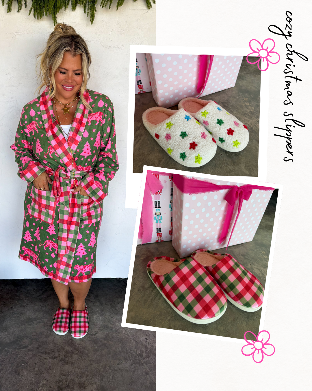 PRE ORDER: Cozy Christmas Slippers