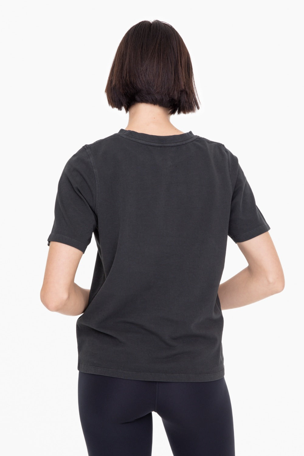 Mono B Black Classic Fit Tee