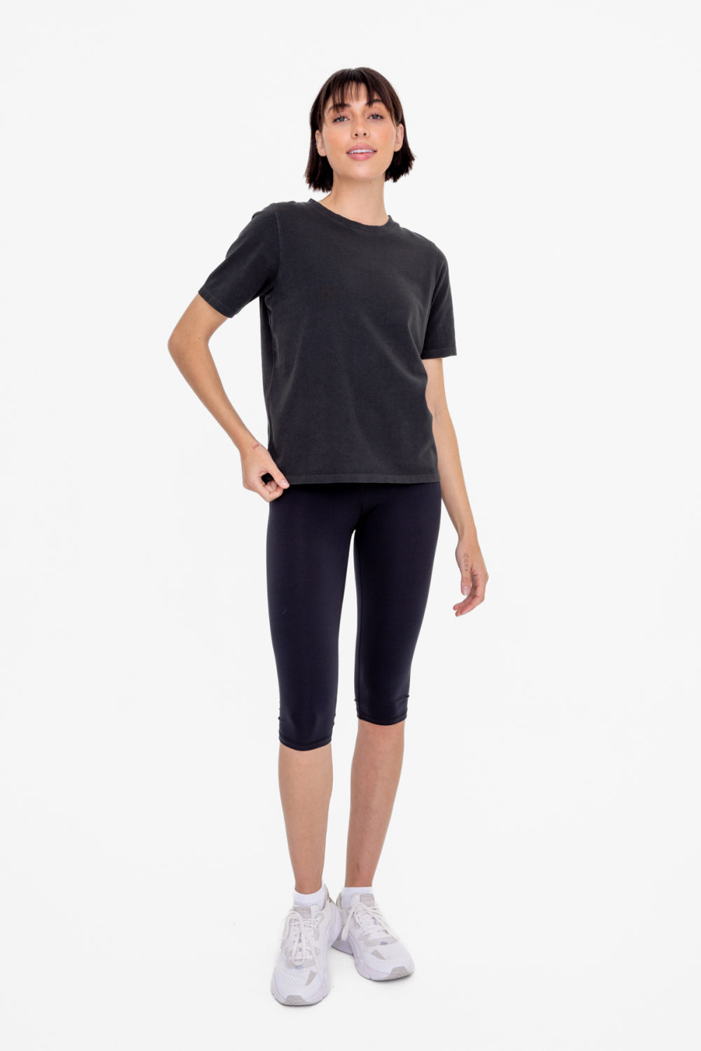 Mono B Black Classic Fit Tee