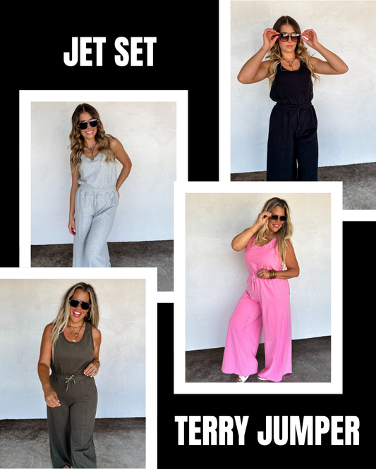 Pre Order: Jet Set Terry Jumper