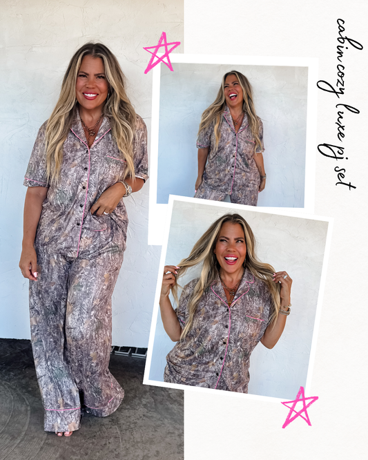 Pre Order: Cabin Cozy Luxe PJ Set