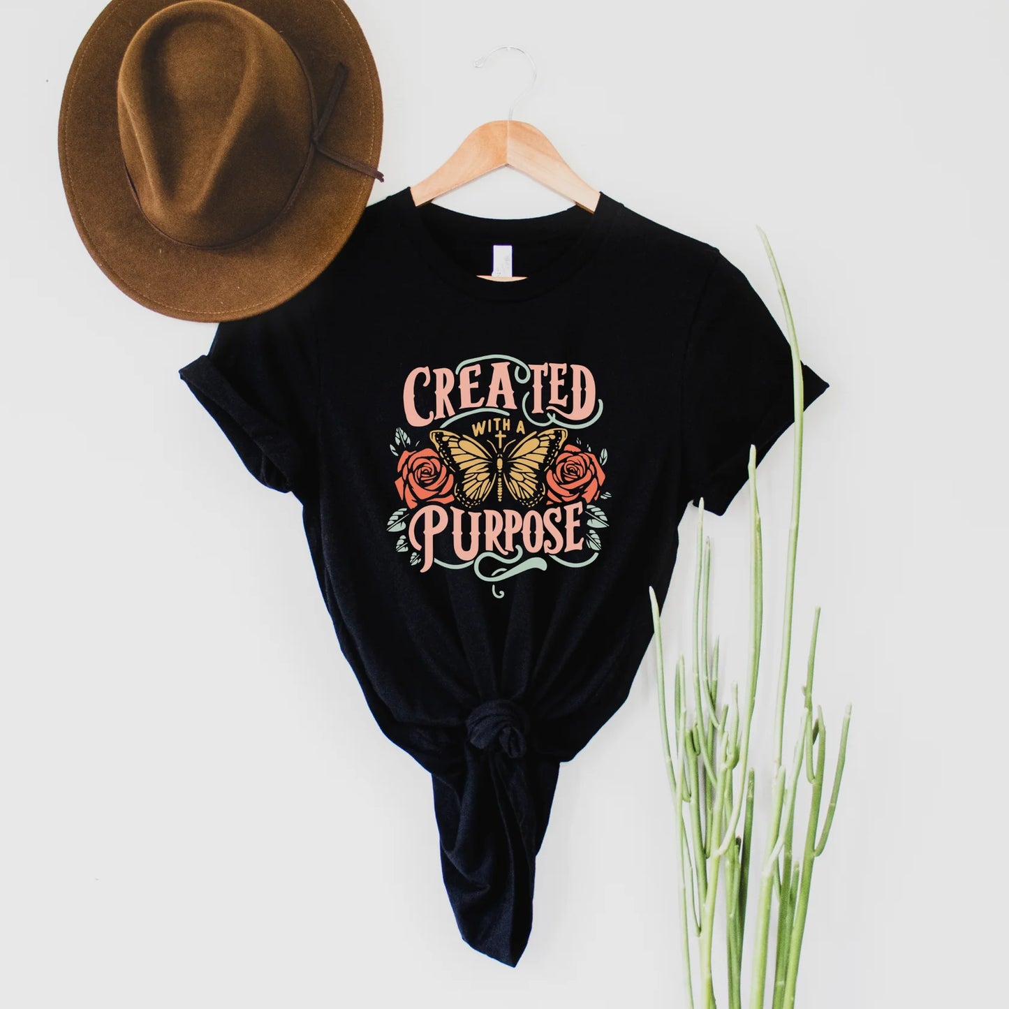 Created With A Purpose Graphic Tee or Sweatshirt