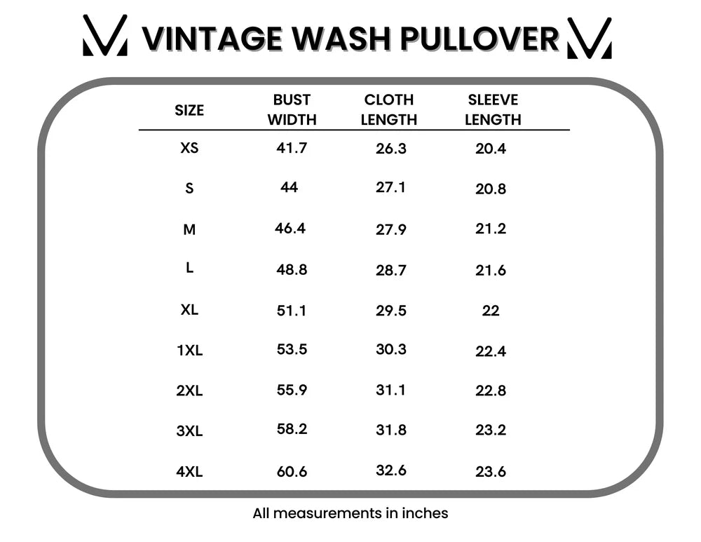 Vintage Wash Pullover - Dusty Pink