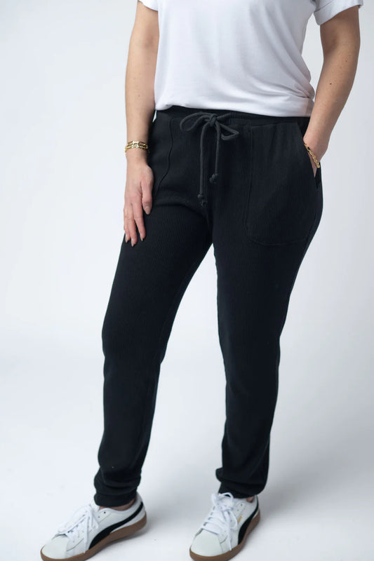 Corrine Black Joggers