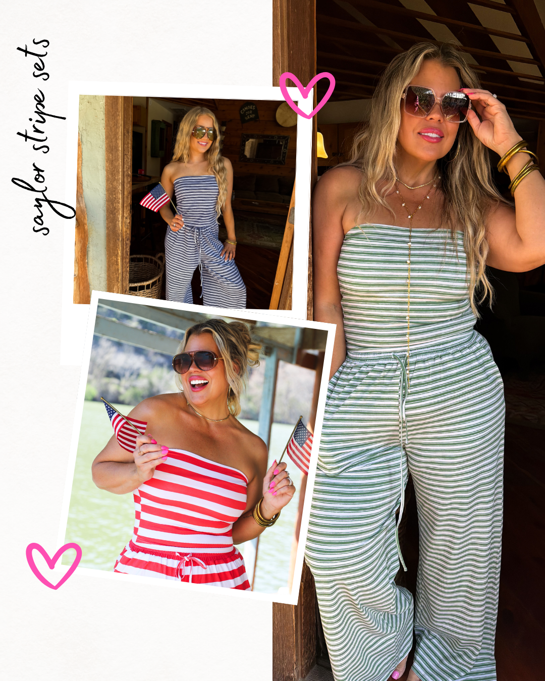 Pre Order: Saylor Stripe Set