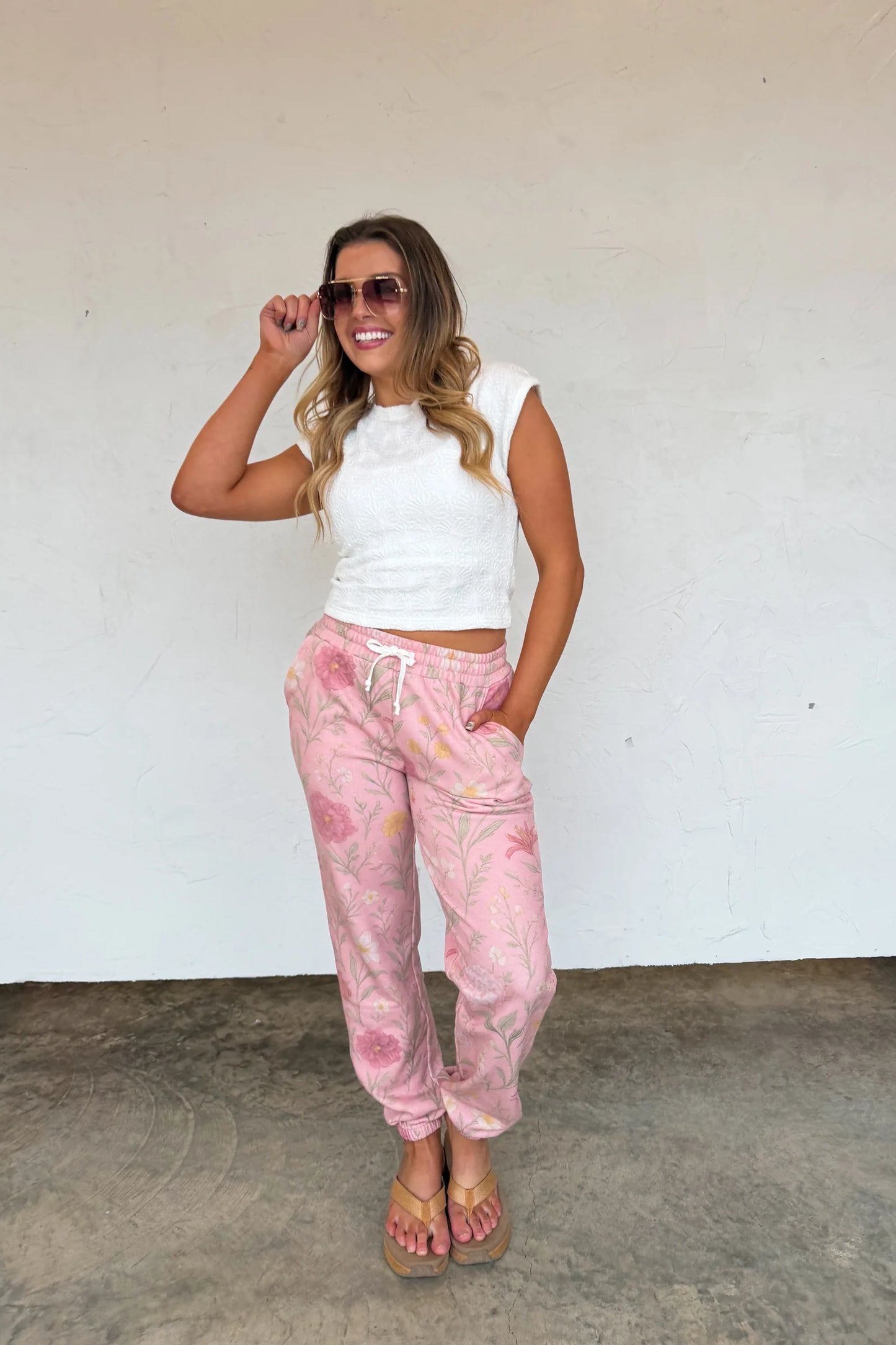 Pre Order: Lila Floral Jogger Pants
