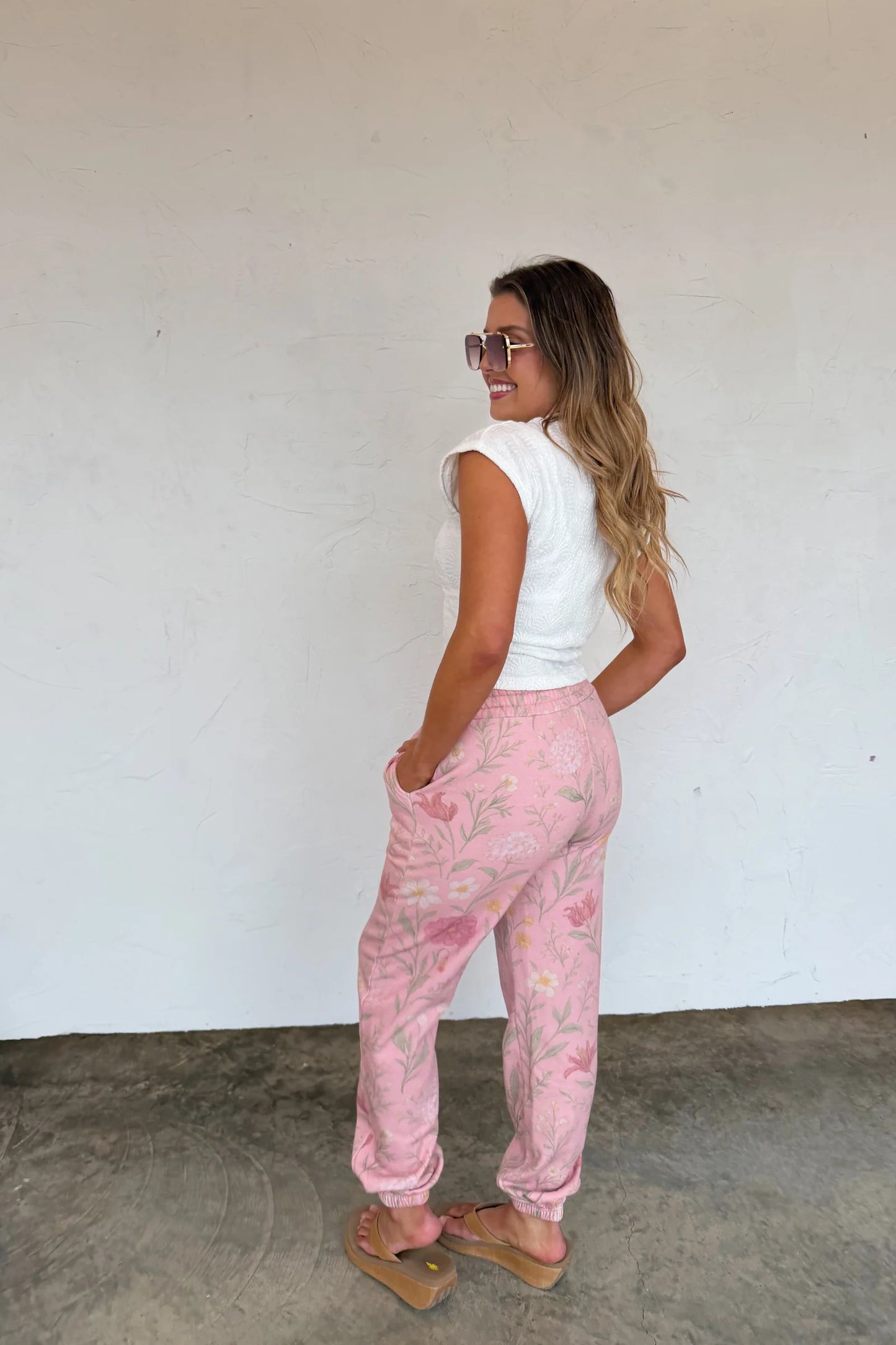 Pre Order: Lila Floral Jogger Pants