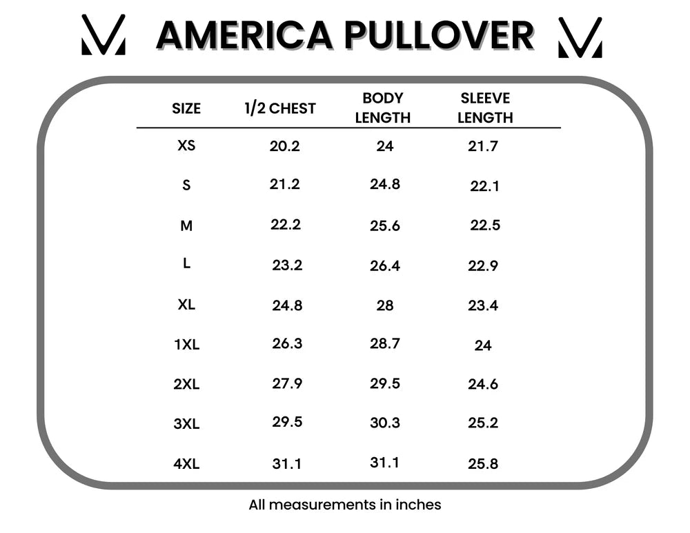 America Blue Pullover