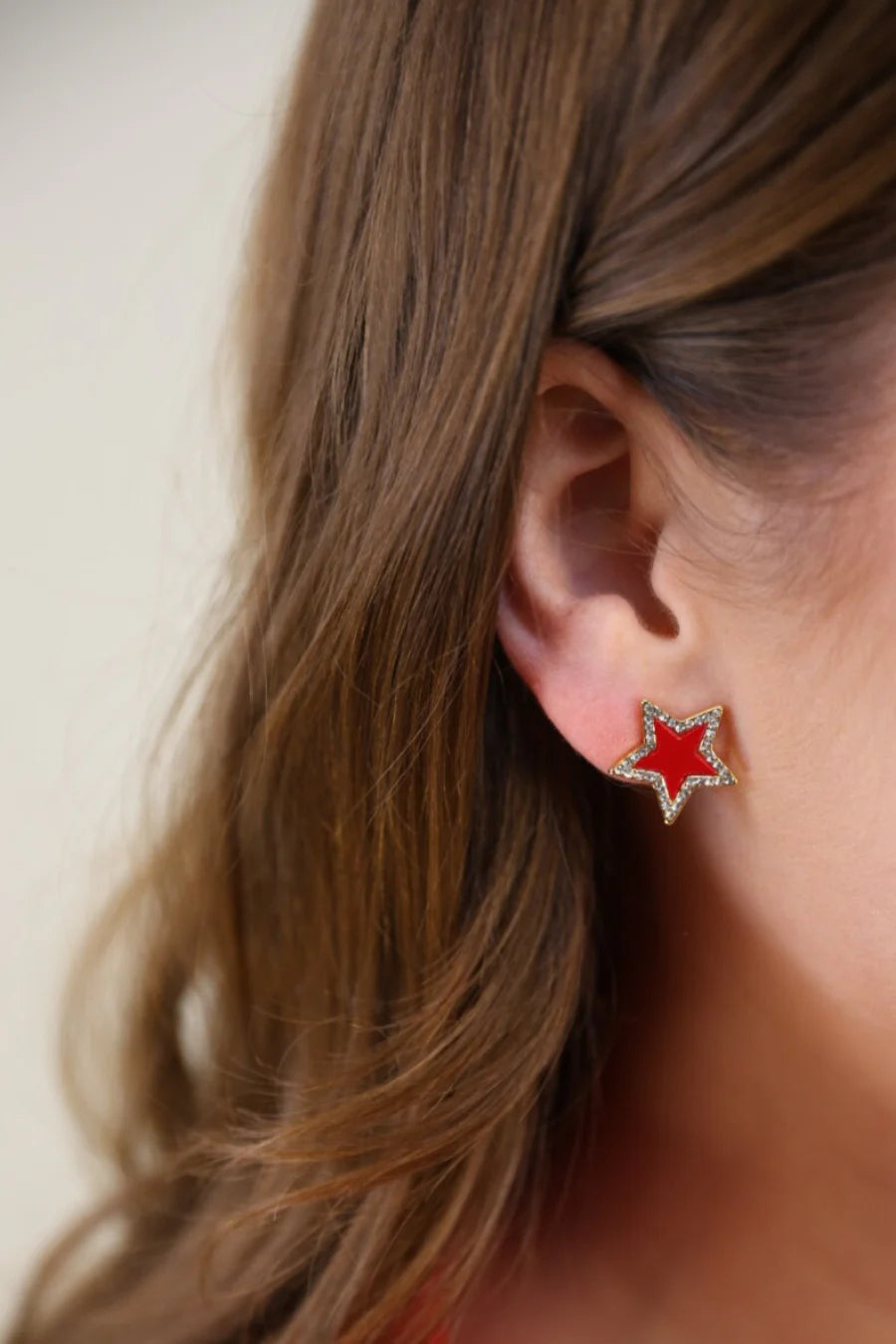 Star Spangled Stud Earrings