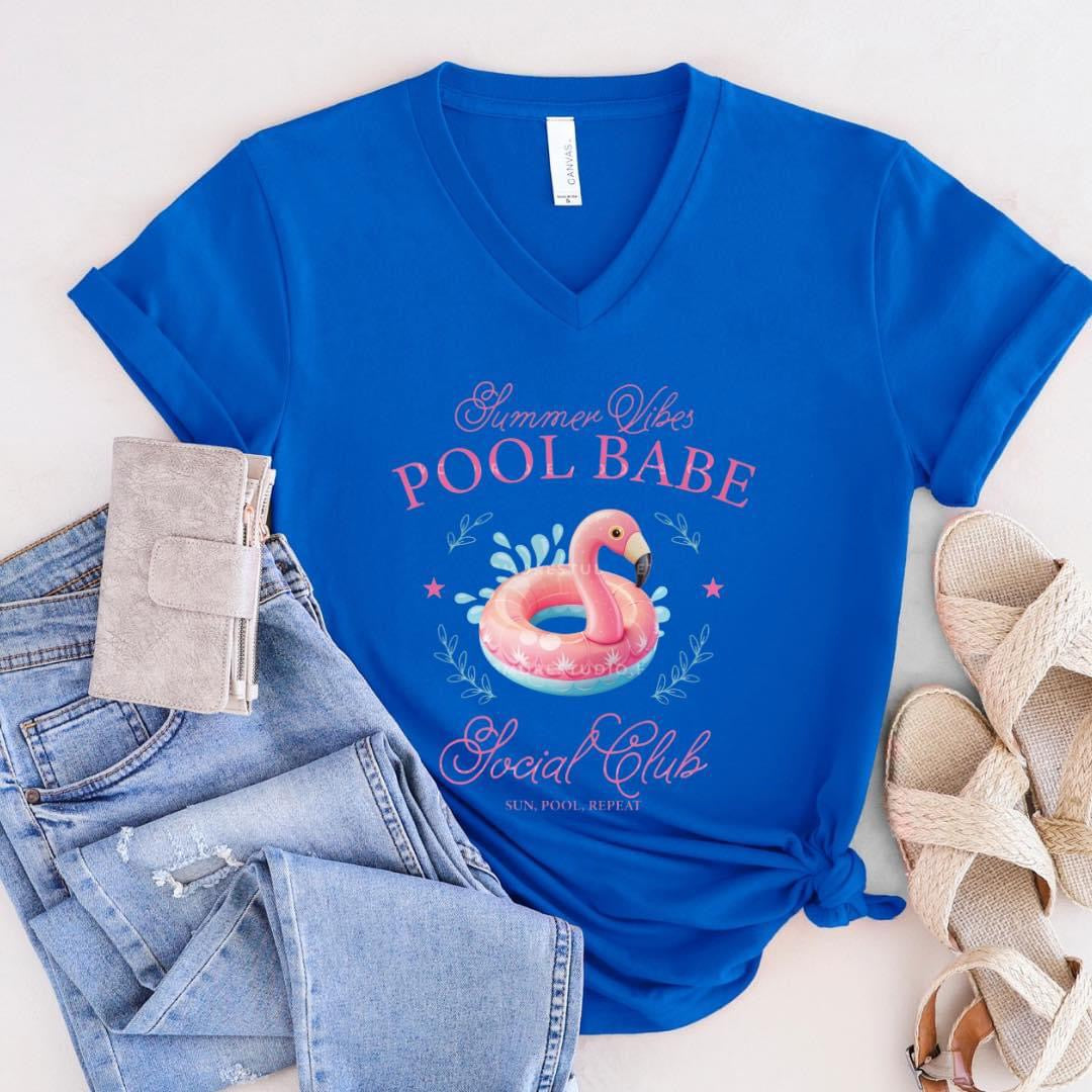 Pool Babe Social Club Graphic Tee