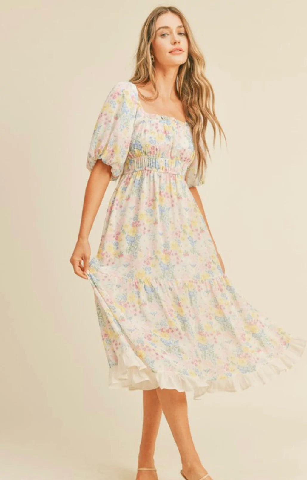 Dainty Floral Dress