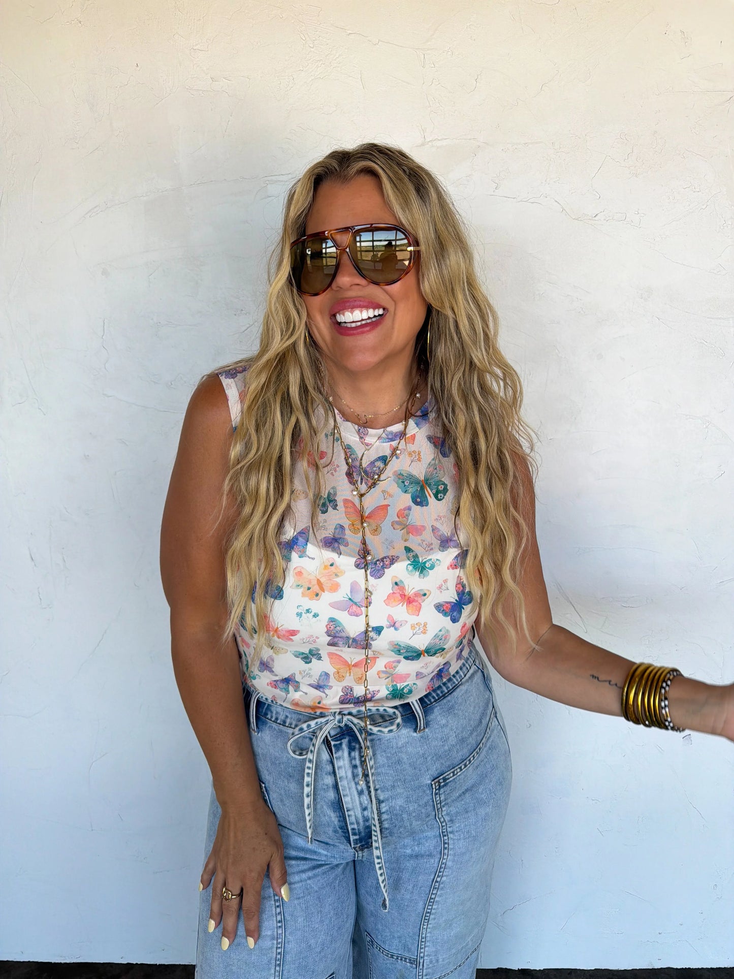 Pre Order: Summertime Mesh Top (2 options)