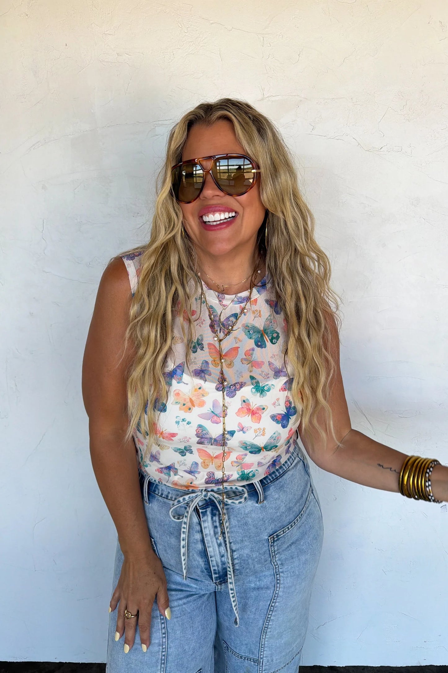 Pre Order: Summertime Mesh Top (2 options)