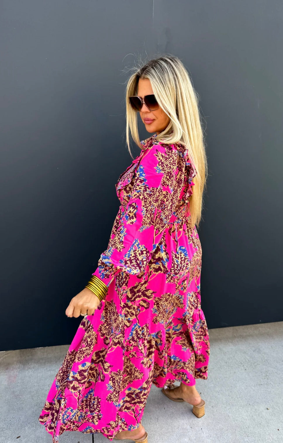 Making a statement Tiger print dress - 2 colors