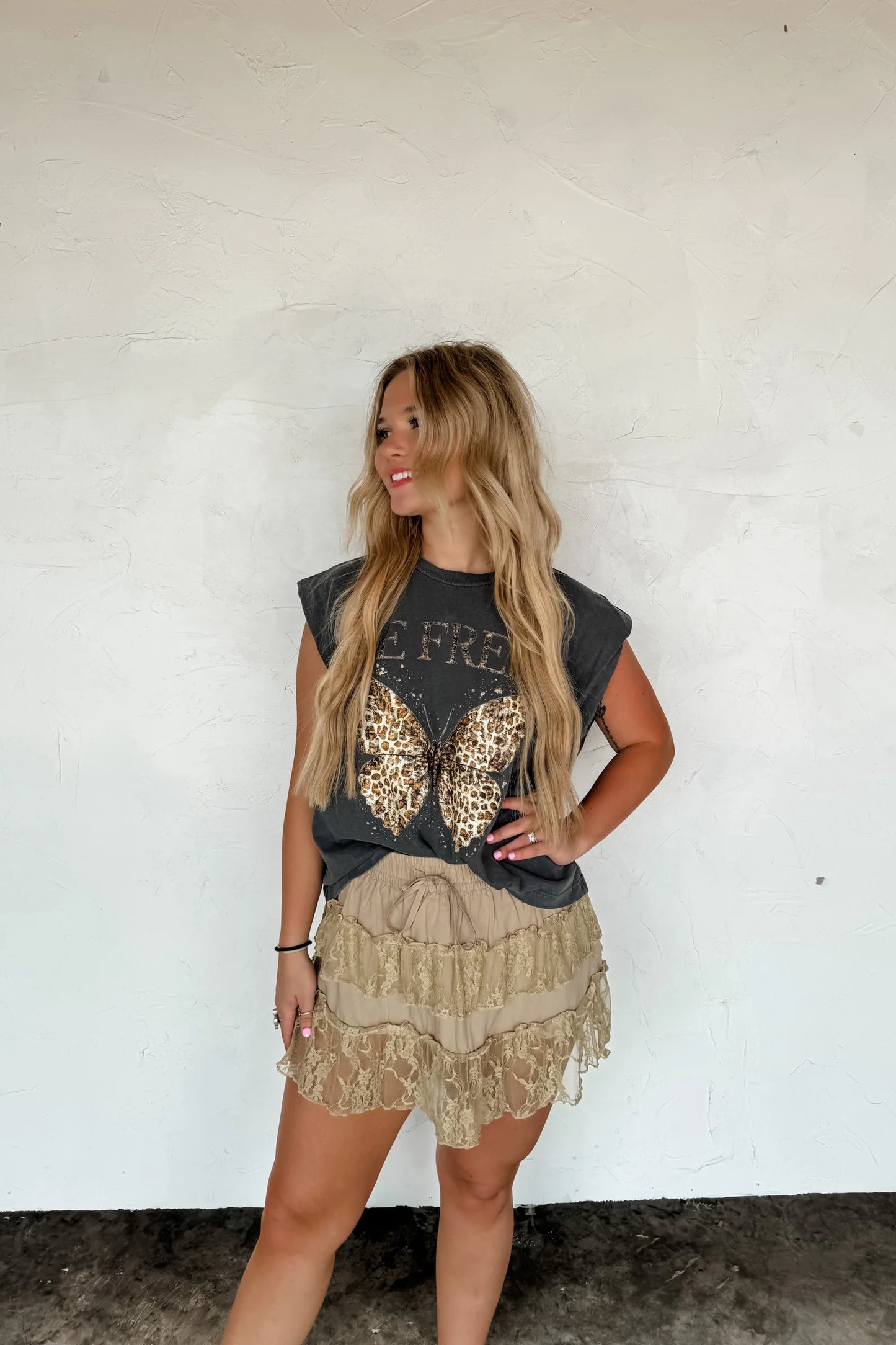 Pre Order: Be Free Butterfly Graphic Tee - *LIMITED amounts left*