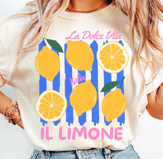 Summer Lemons Graphic Tee or Sweatshirt