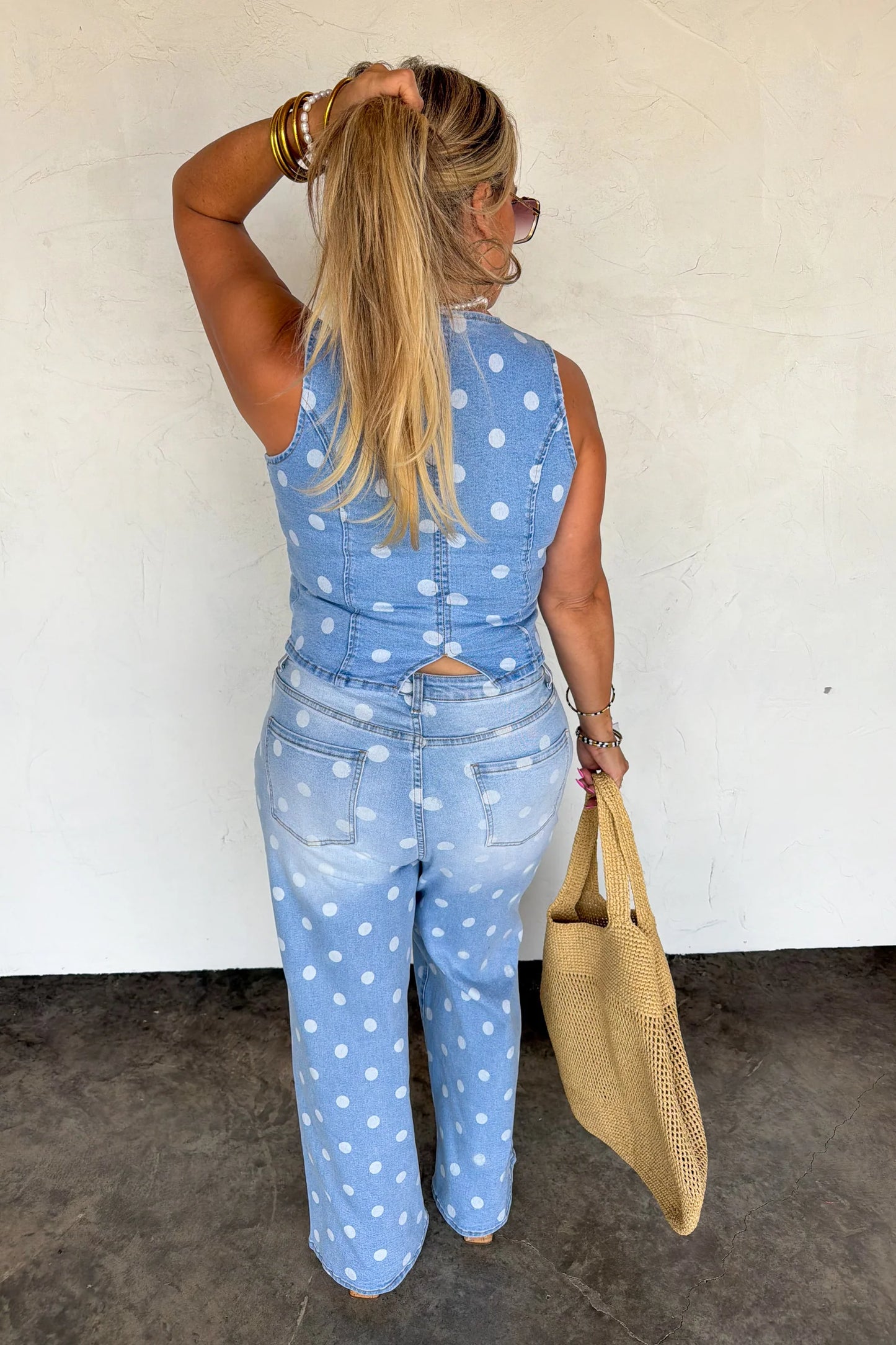 Pre Order: Sprinkle Me Denim Vest