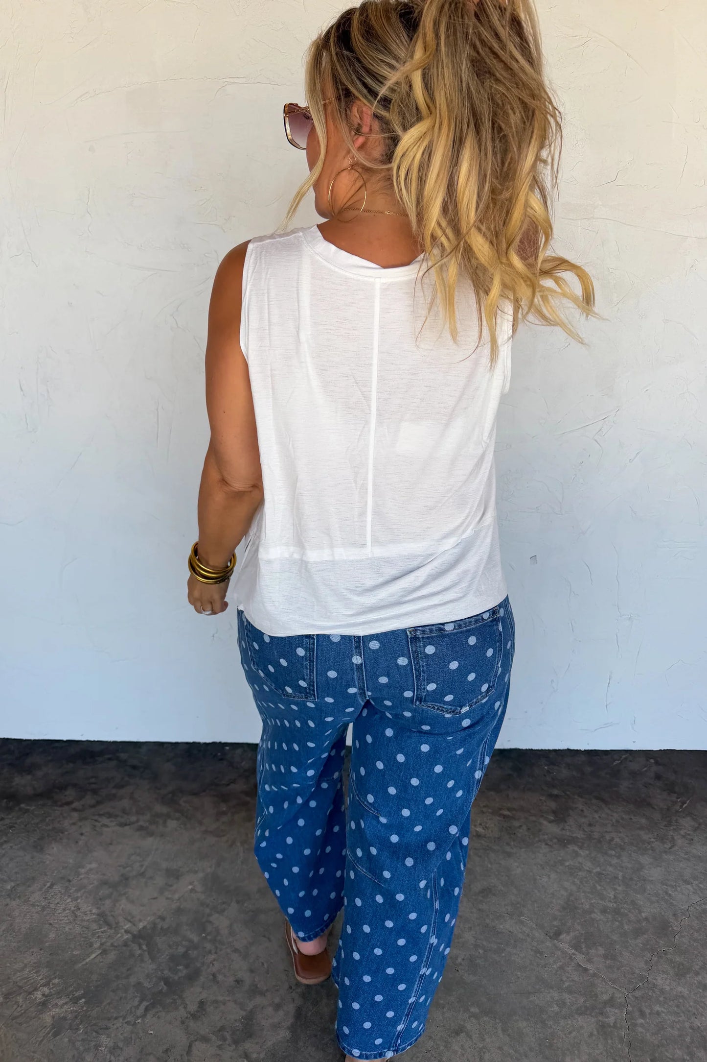 Pre order: Darling Dot Barrel Jeans