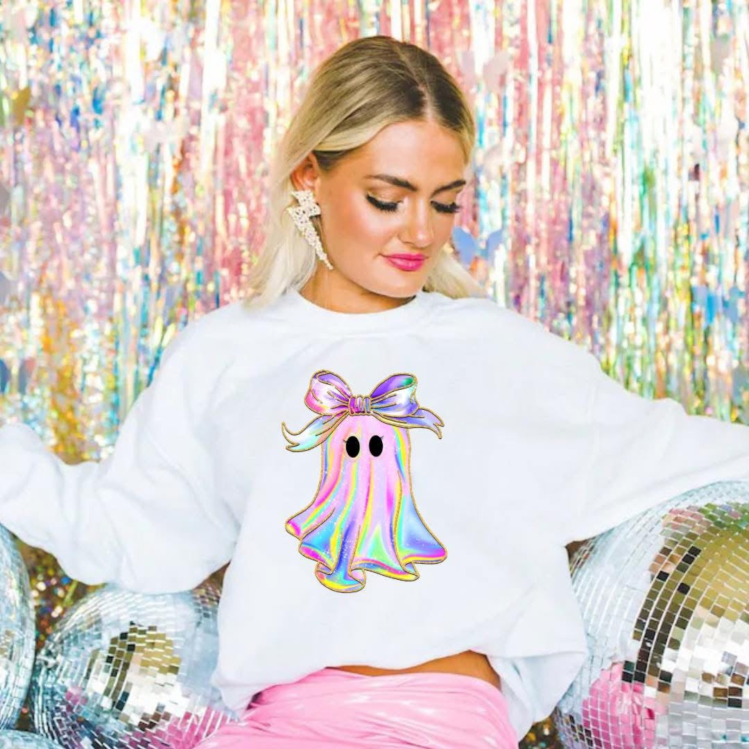 Pretty Girly Ghost Graphic Tee or Sweatshirt