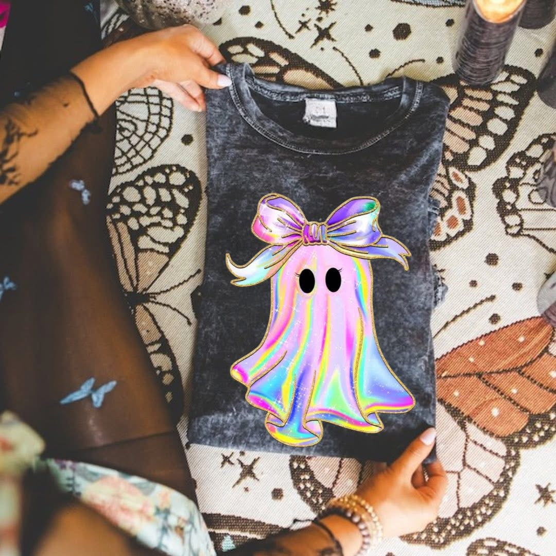 Pretty Girly Ghost Graphic Tee or Sweatshirt