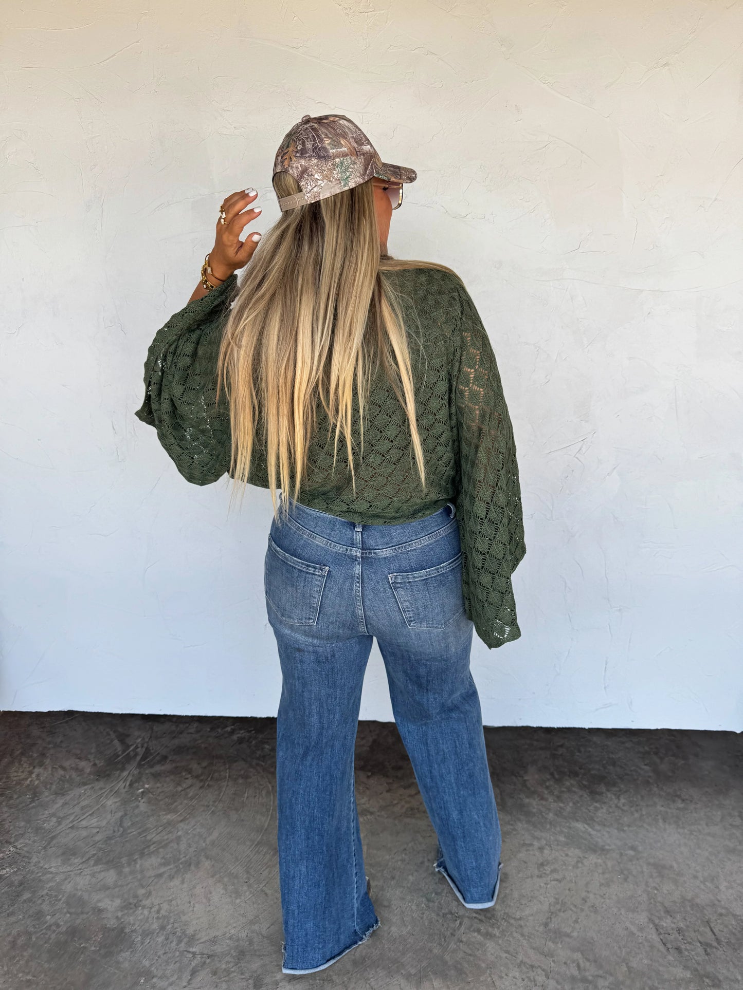 Fall Colors Free Spirit Boho Bell Sleeve Top