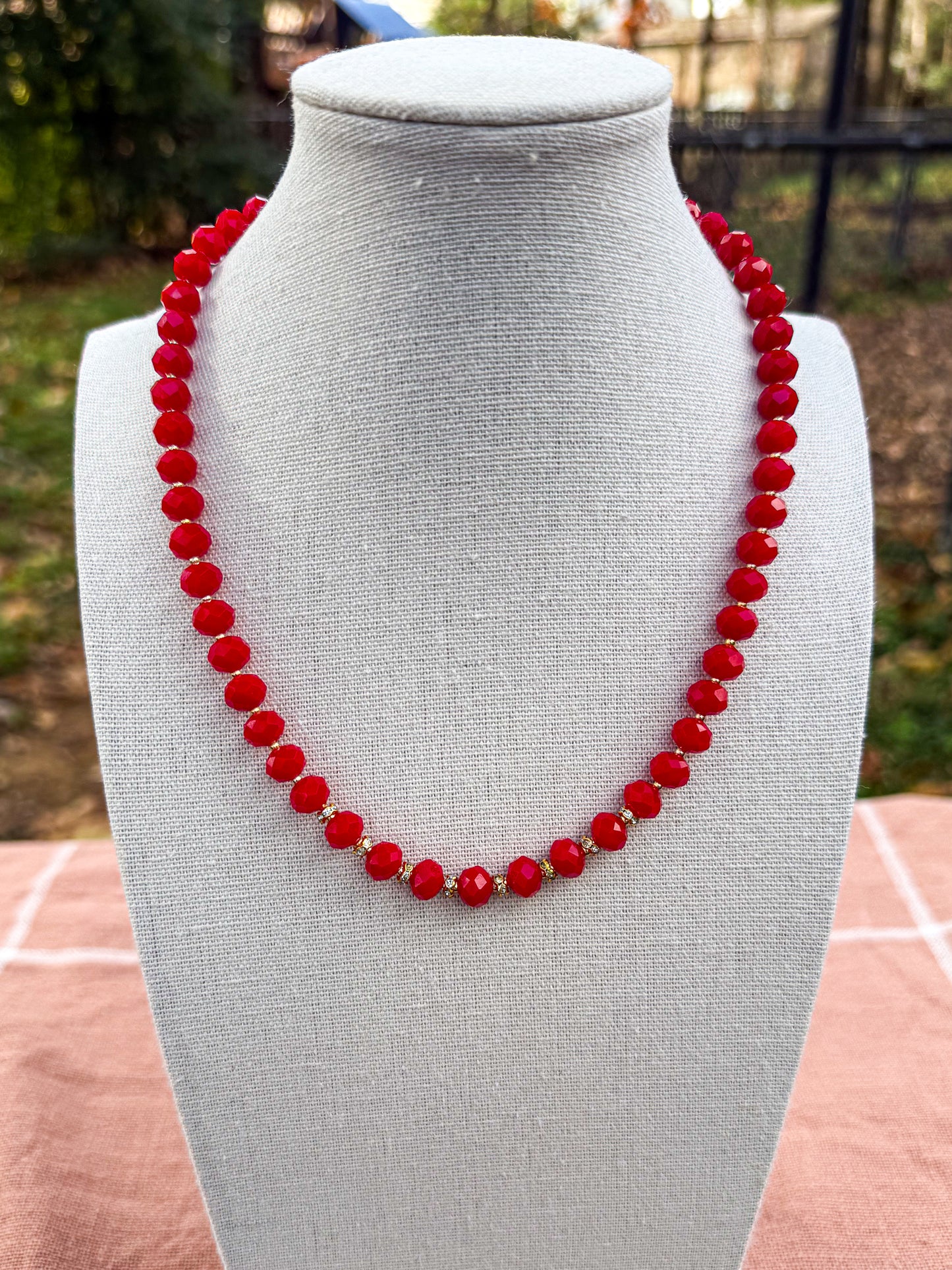 The Red Velvet Necklace