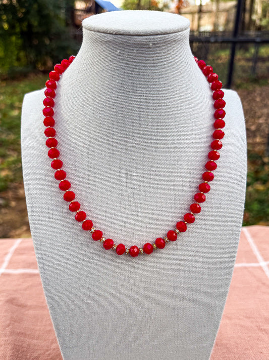The Red Velvet Necklace
