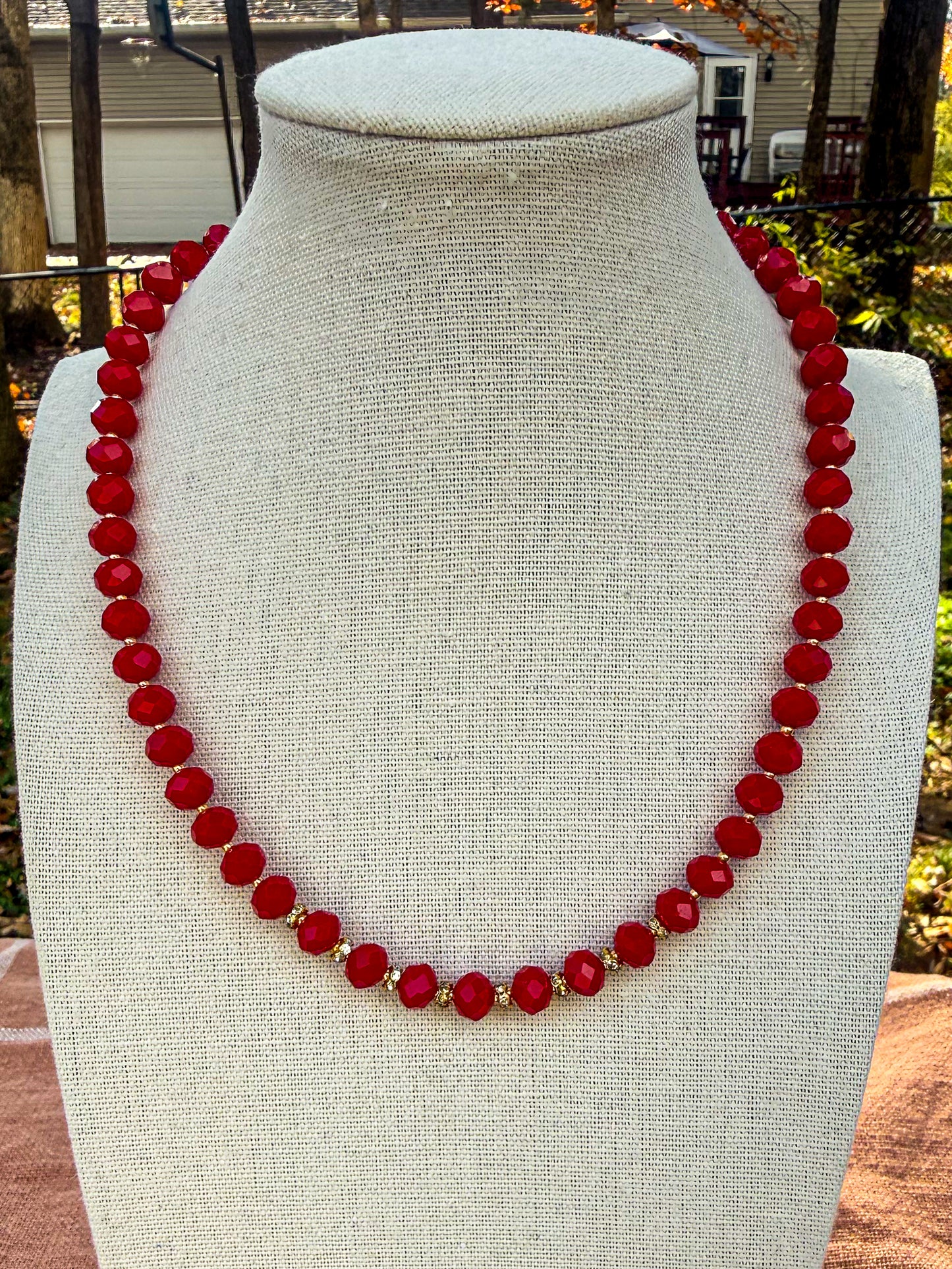 The Red Velvet Necklace