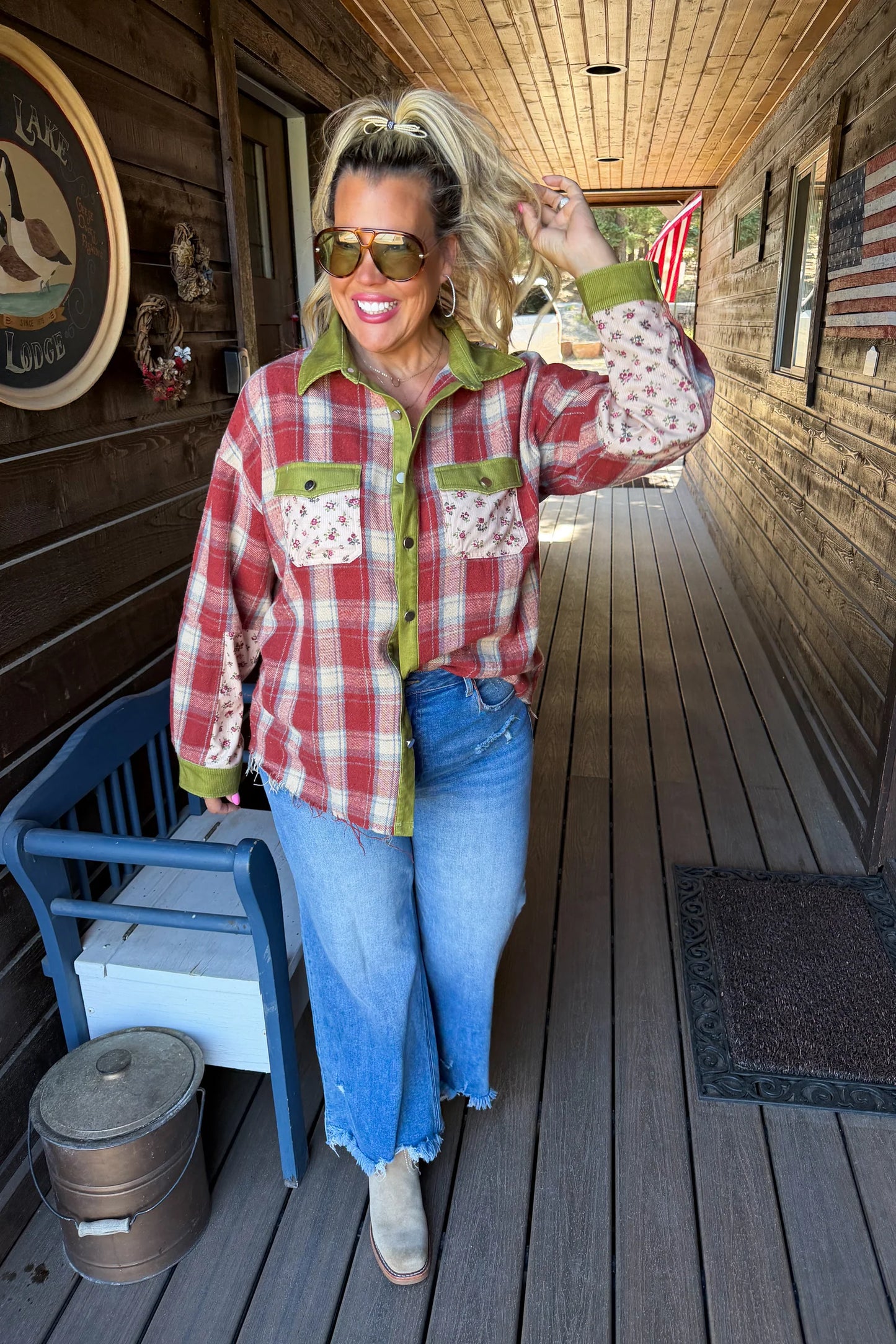Pre Order: Scarlett Plaid Shacket
