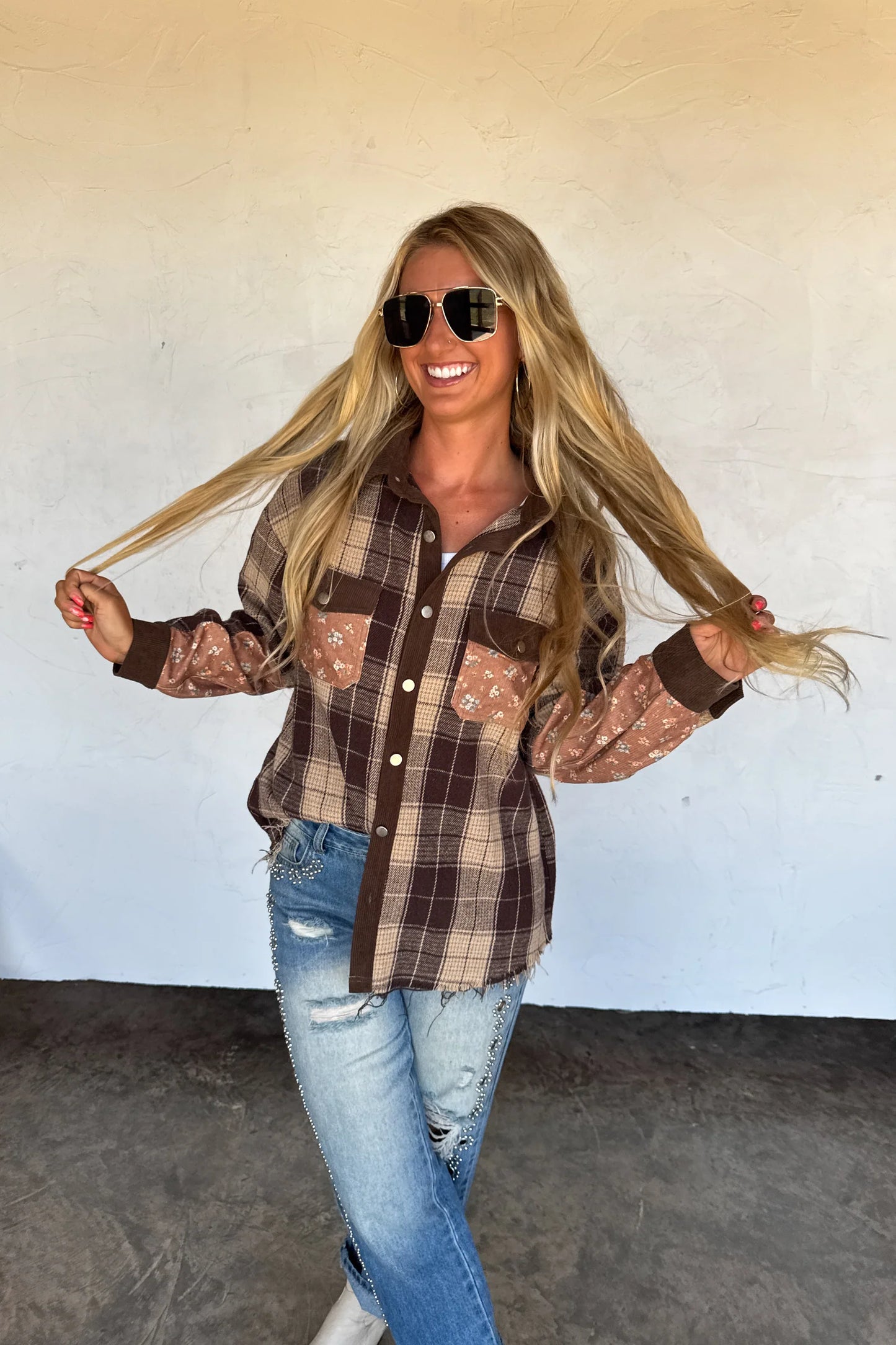 Pre Order: Scarlett Plaid Shacket
