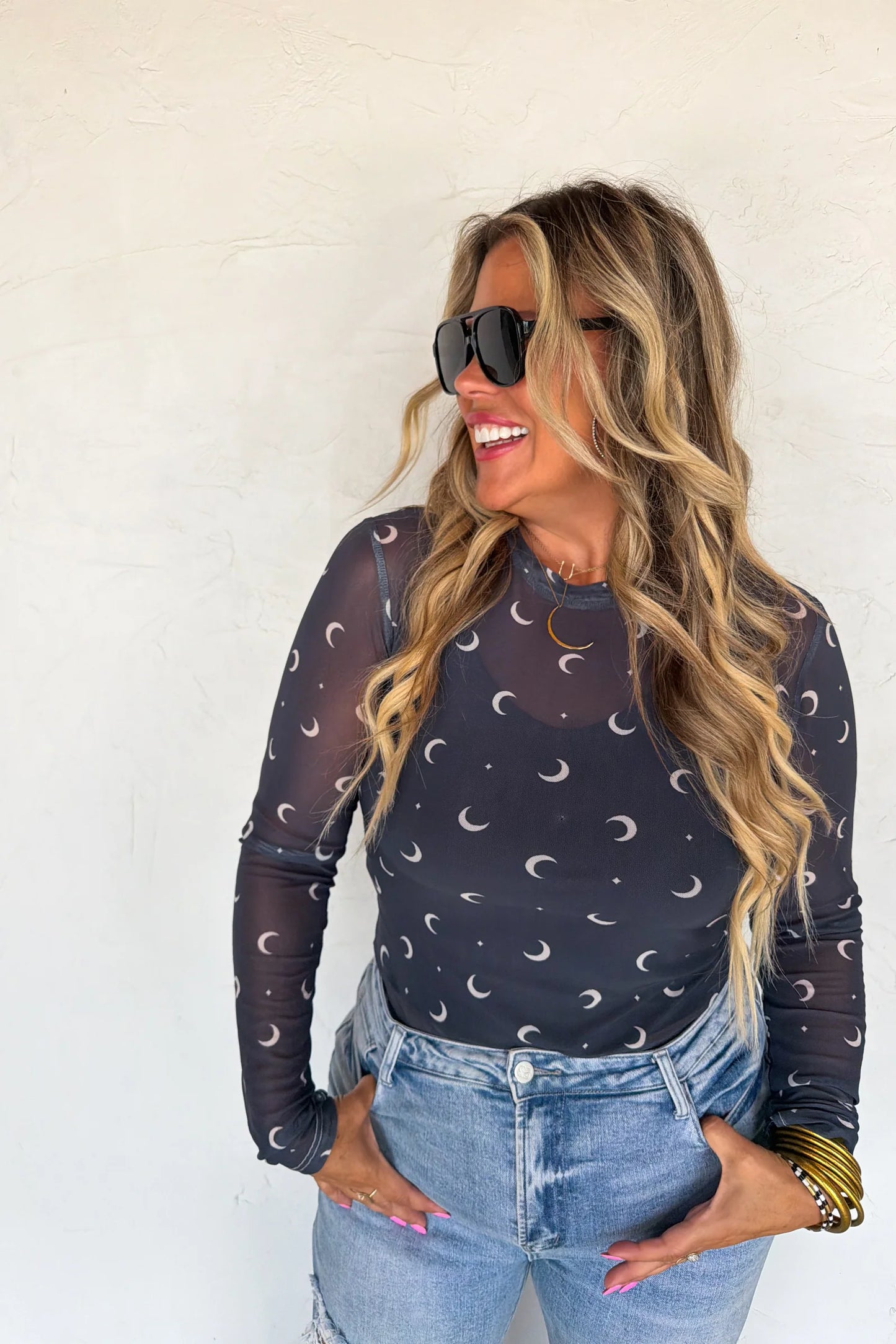 PRE ORDER: Moon Child Dress It Up Mesh Tops