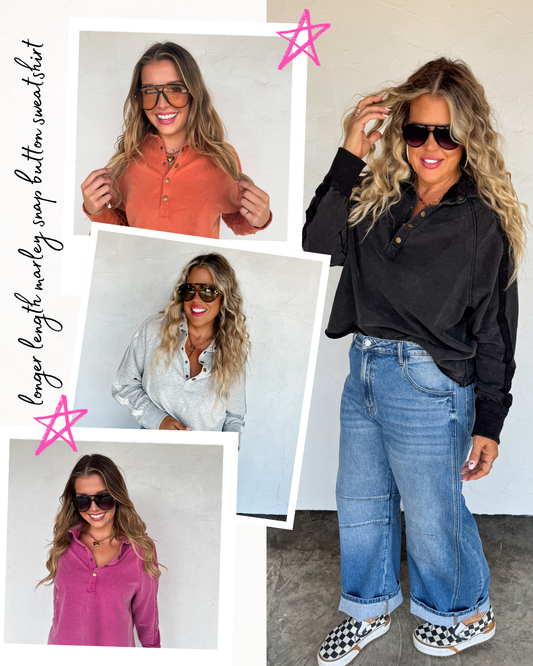 Pre Order: Longer Length Marley Top