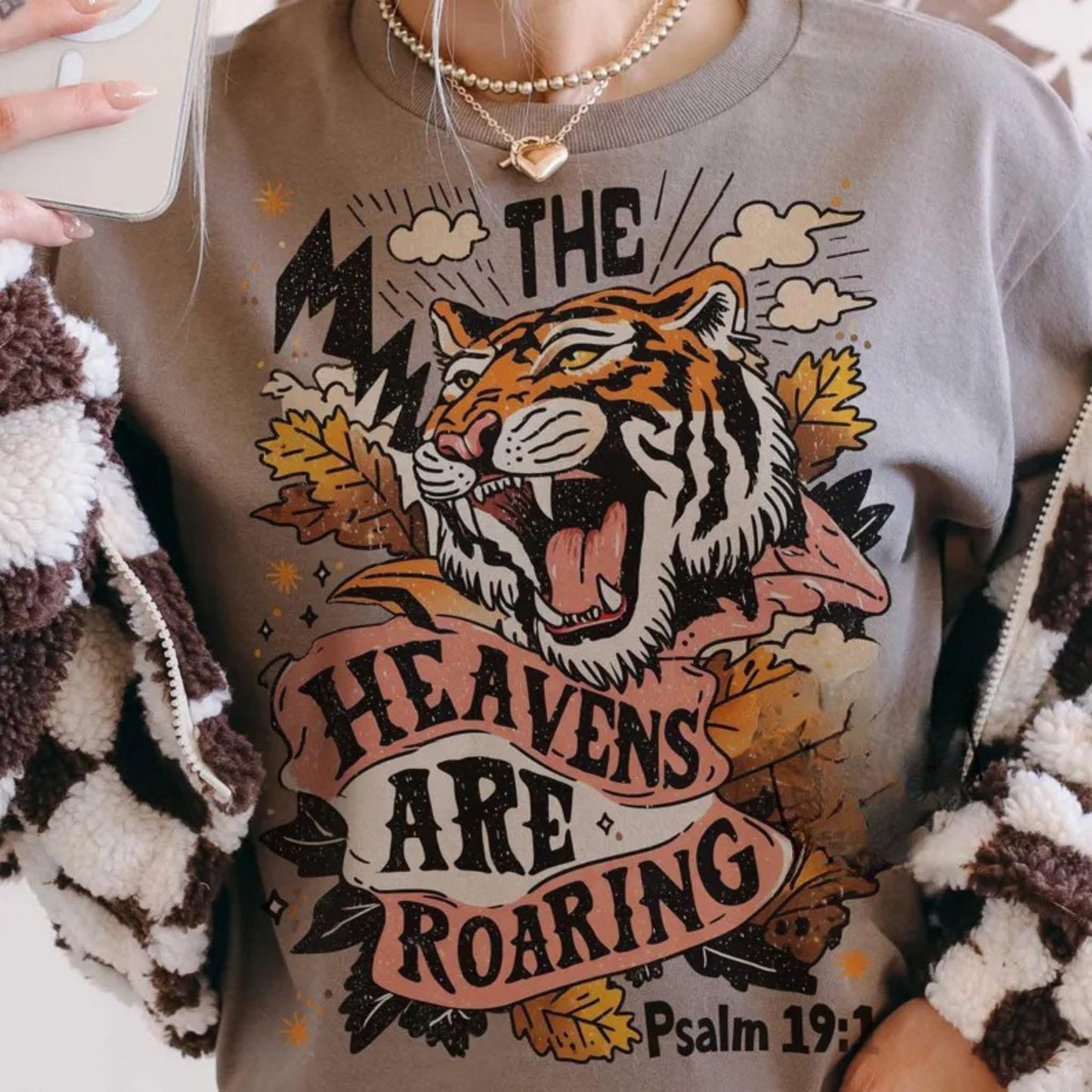 The Heavens Are Roaring Graphic Tee - 2 options