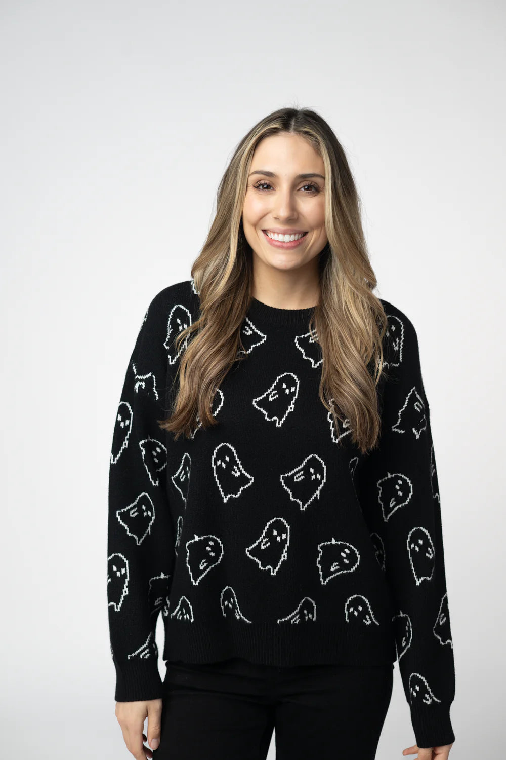 Midnight Ghost Pullover Sweater