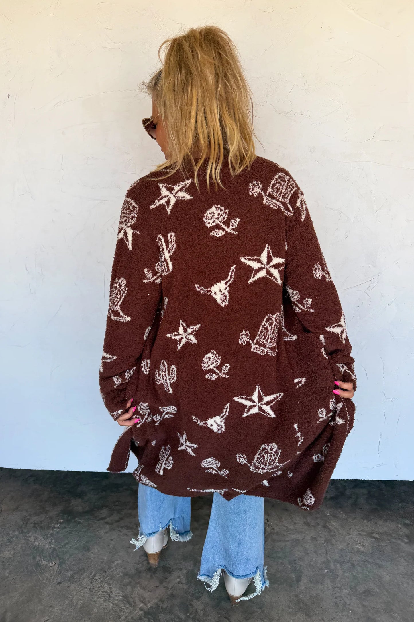Pre Order: Western Reversible Cloud Cardigan