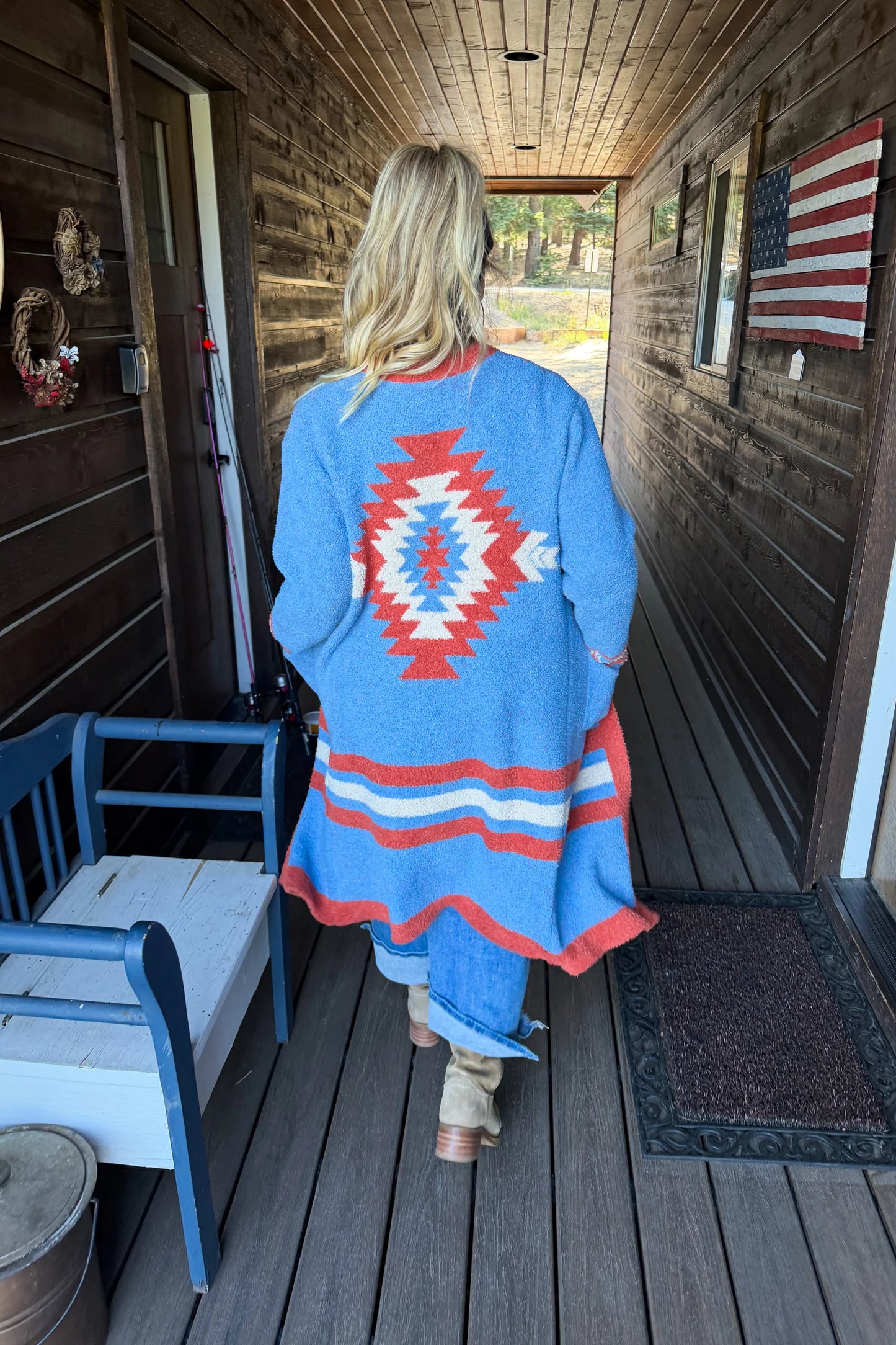 Pre Order: Western Reversible Cloud Cardigan