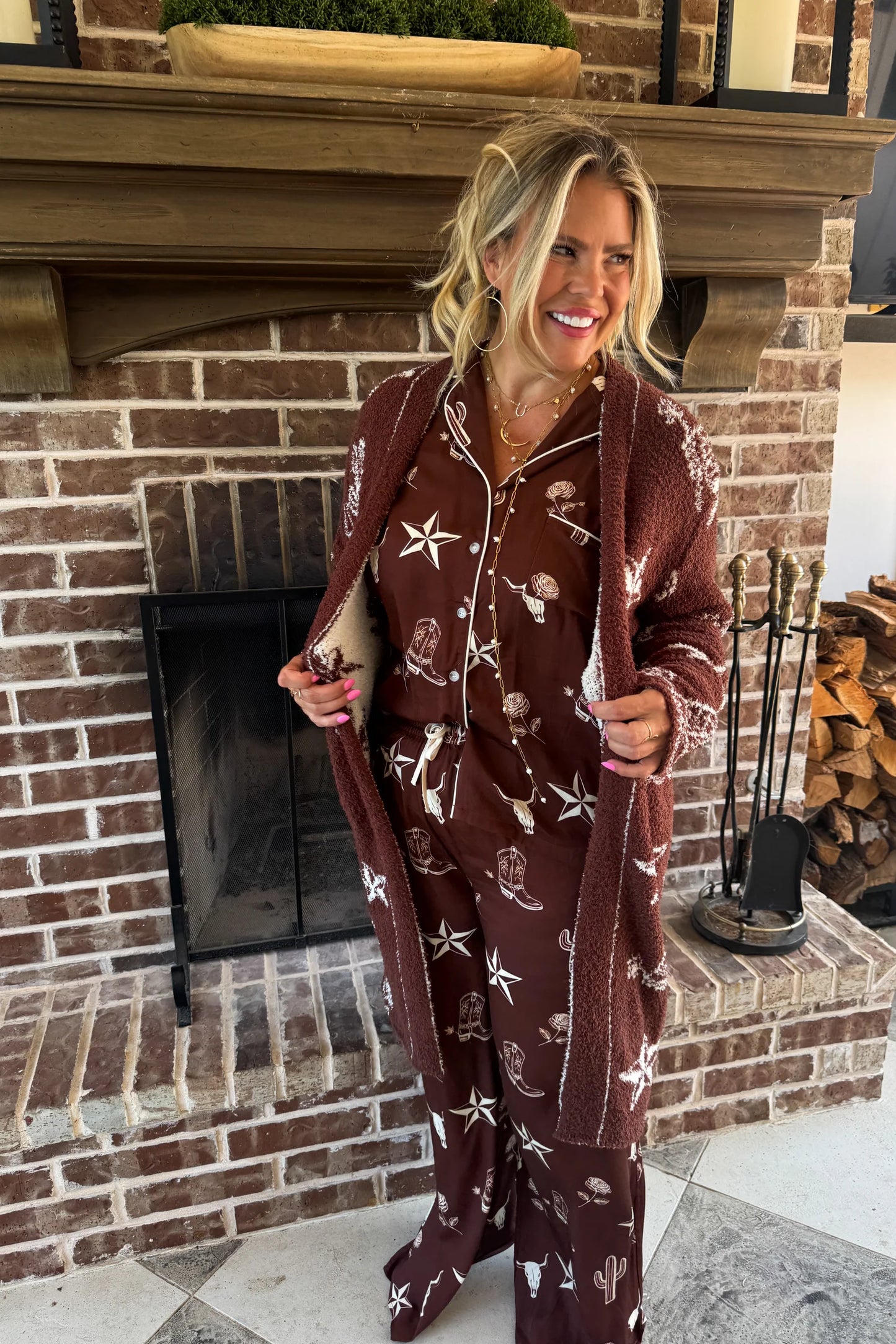 Pre Order: Western Reversible Cloud Cardigan