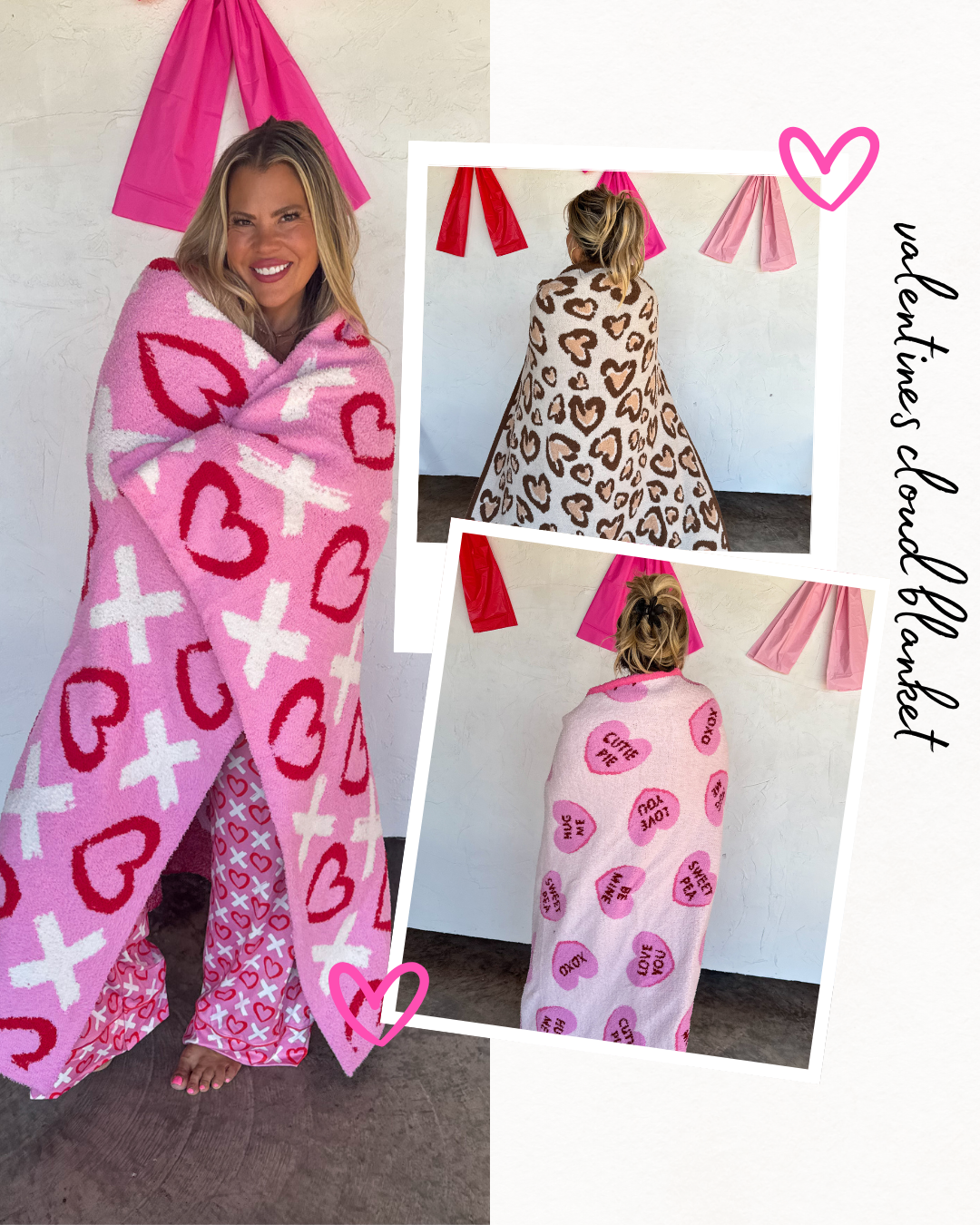 Pre Order: Valentine Cloud Blanket