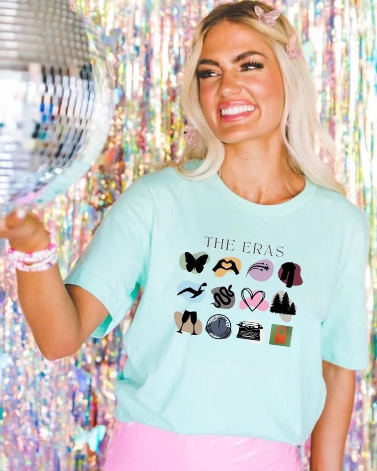 12 Eras Graphic Tee