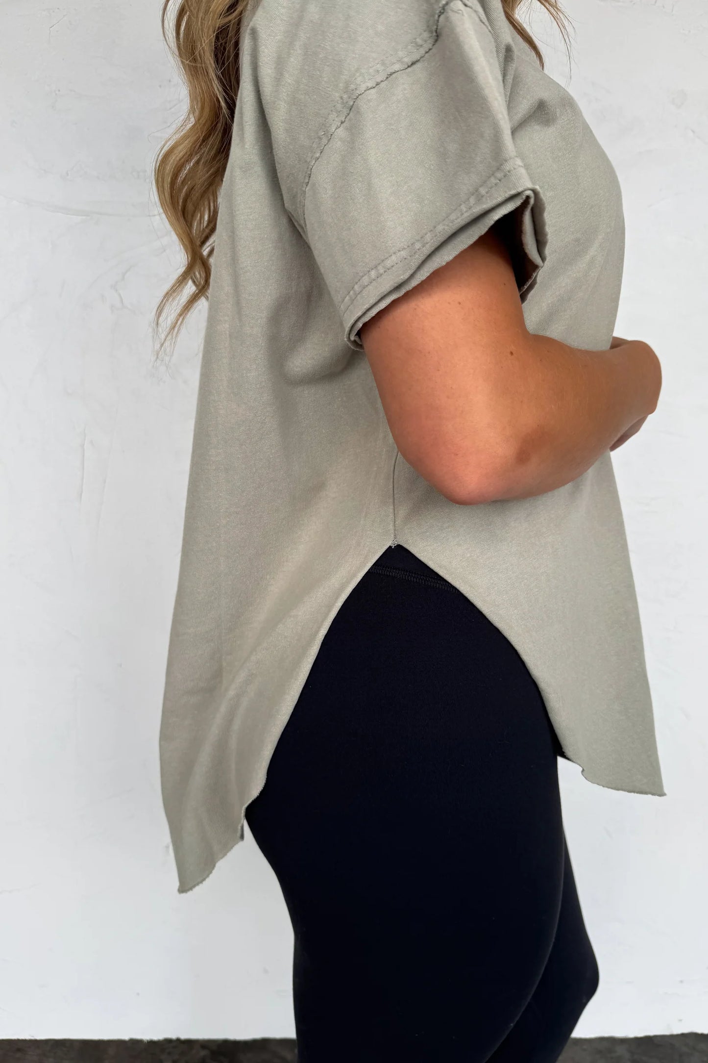 Joey Washed Cotton Boyfriend Tee