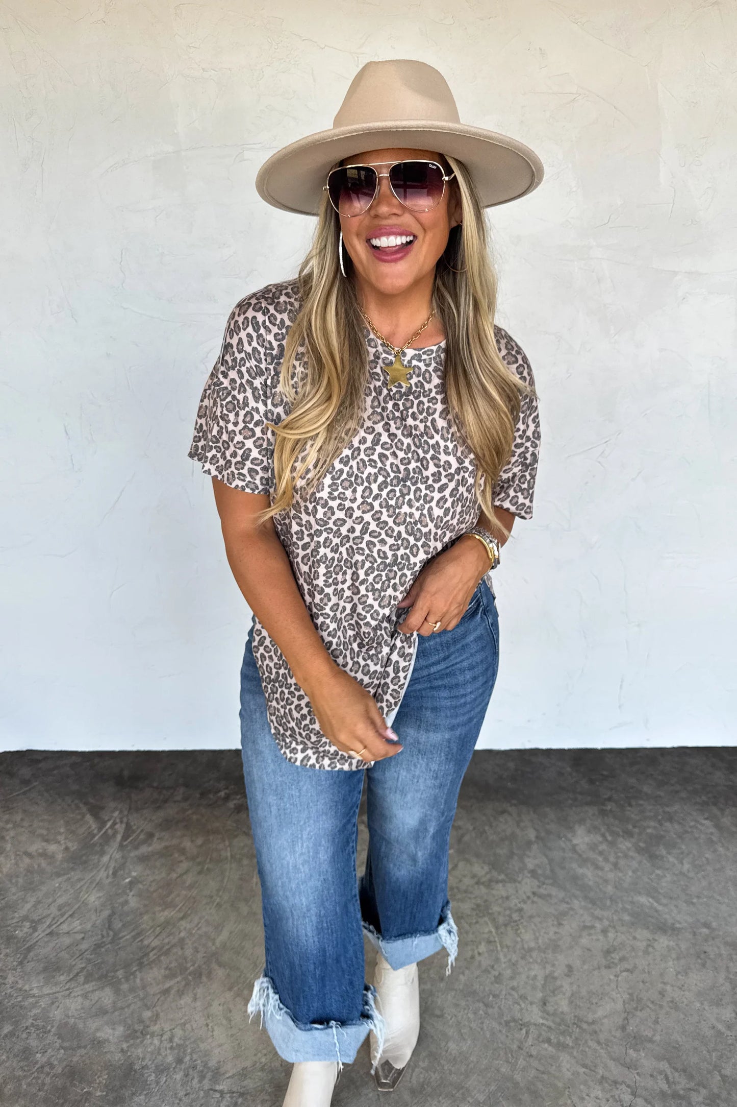 Joey Washed Cotton Boyfriend Tee