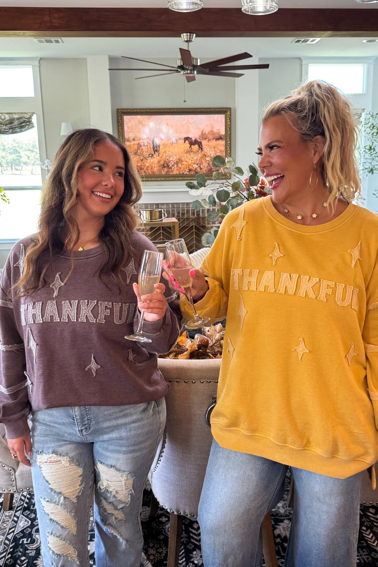 PRE ORDER: Thankful Classic Crew Pullover