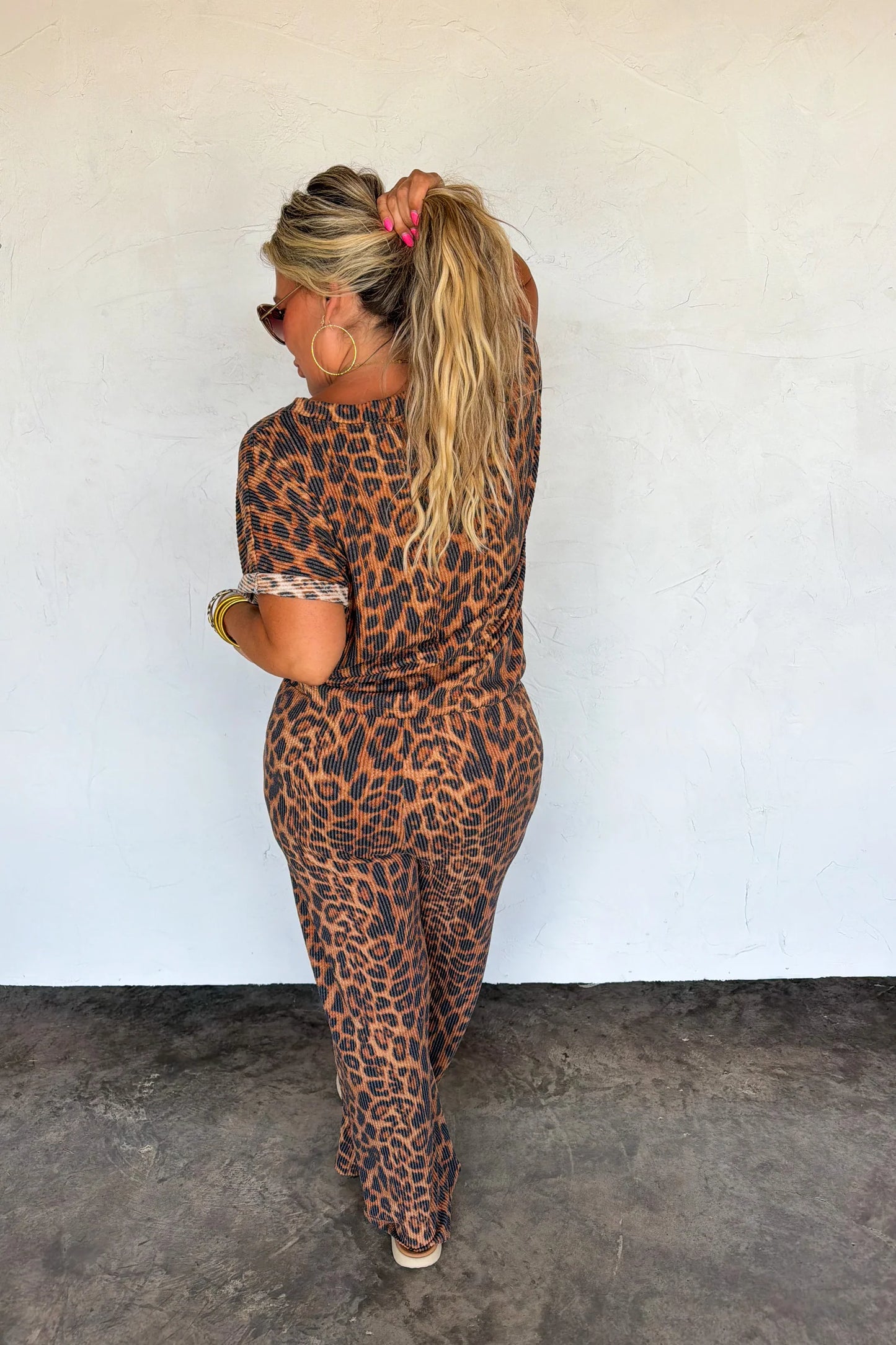 Pre Order: Kelsey Cheetah Pant Set