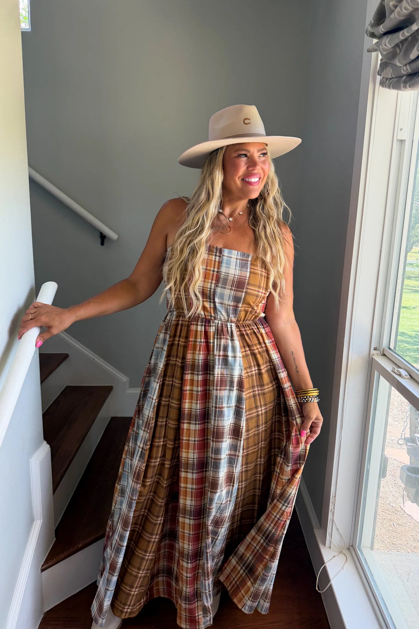 Pre Order: Ashford Plaid Dress
