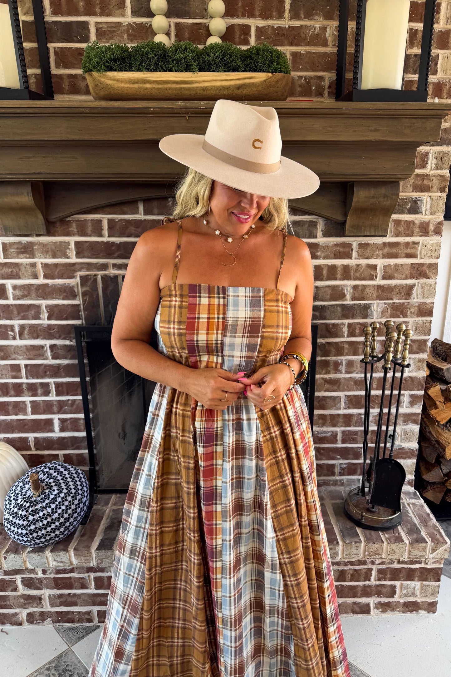 Pre Order: Ashford Plaid Dress